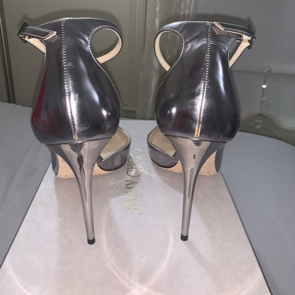 Jimmy Choo Silver Pumps - Picture 8 of 8